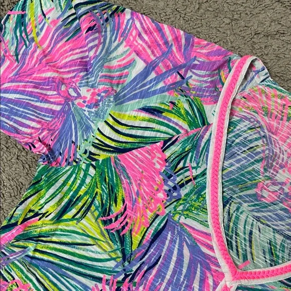 Lilly Pulitzer Bonita V-Neck Swimsuit Cover-up - Picture 5 of 13